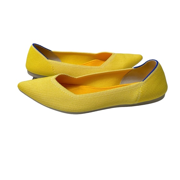 Rothy’s Sunshine Yellow Pointed Flats - Picture 3 of 7